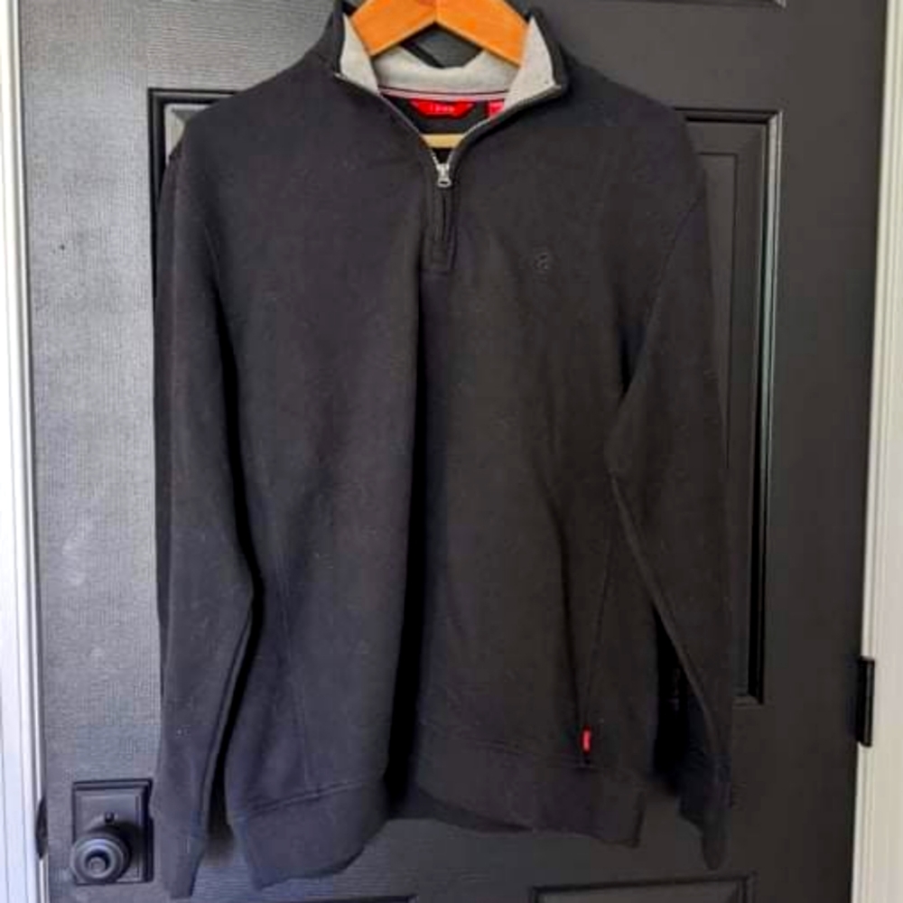 Izod Half-Zip Jersey Sweater, NWT- Size M